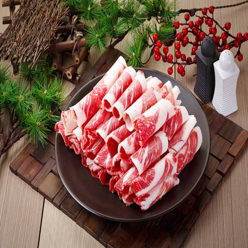 차돌박이 Beef Fat Brisket Thin Slice / 300g/tray | GoGiDa 고기다